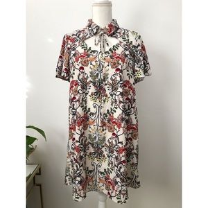 Moon River White Floral Dress